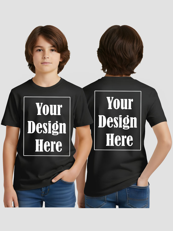 Boys-Custom-T-Shirt-Front-Back-Print-Personalised-Kids-Cotton-T-Shirt-CTRB2