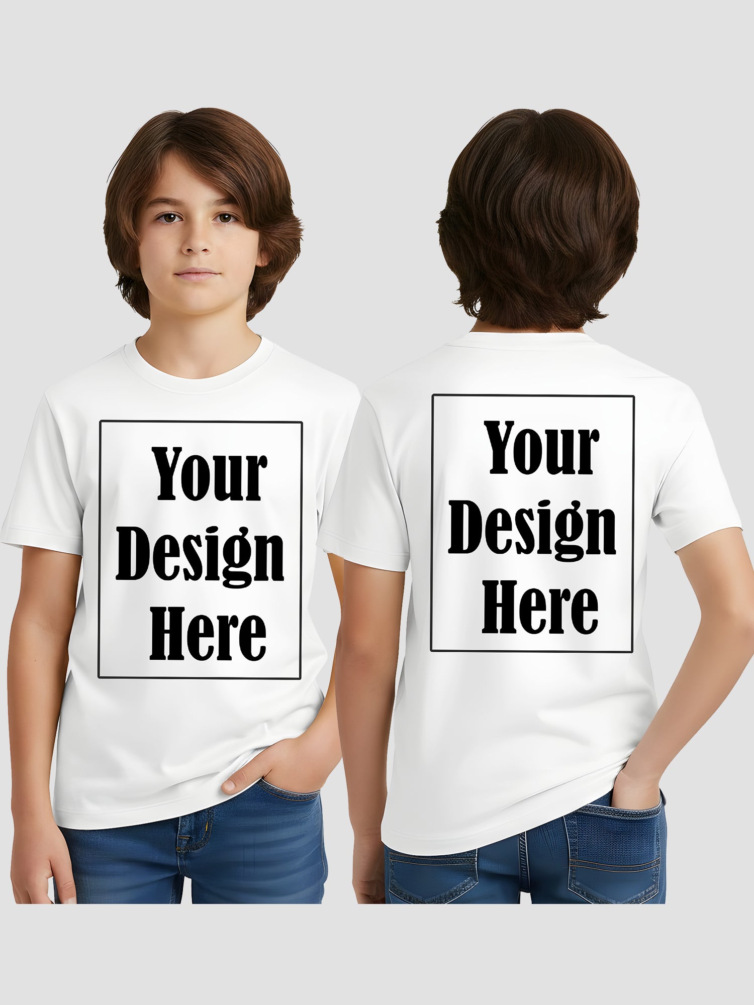 Boys-Custom-T-Shirt-Front-Back-Print-Personalised-Kids-Cotton-T-Shirt-CTRB2