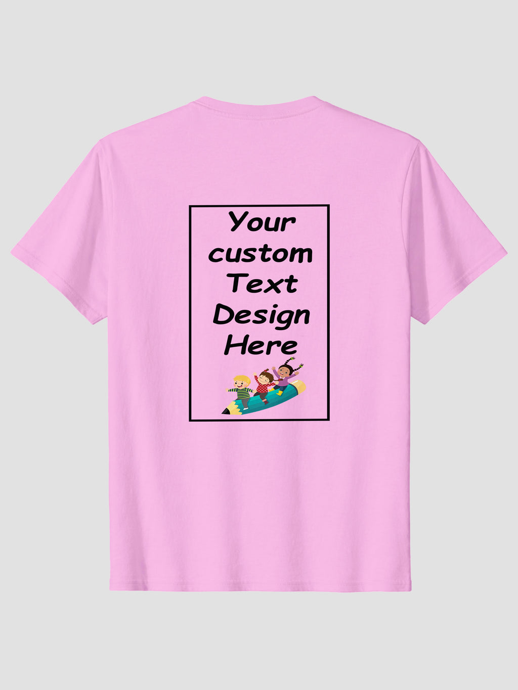 Boys-Custom-Printed-T-Shirt-Personalised-Text-Design-Tee-for-Kids-CTRB3
