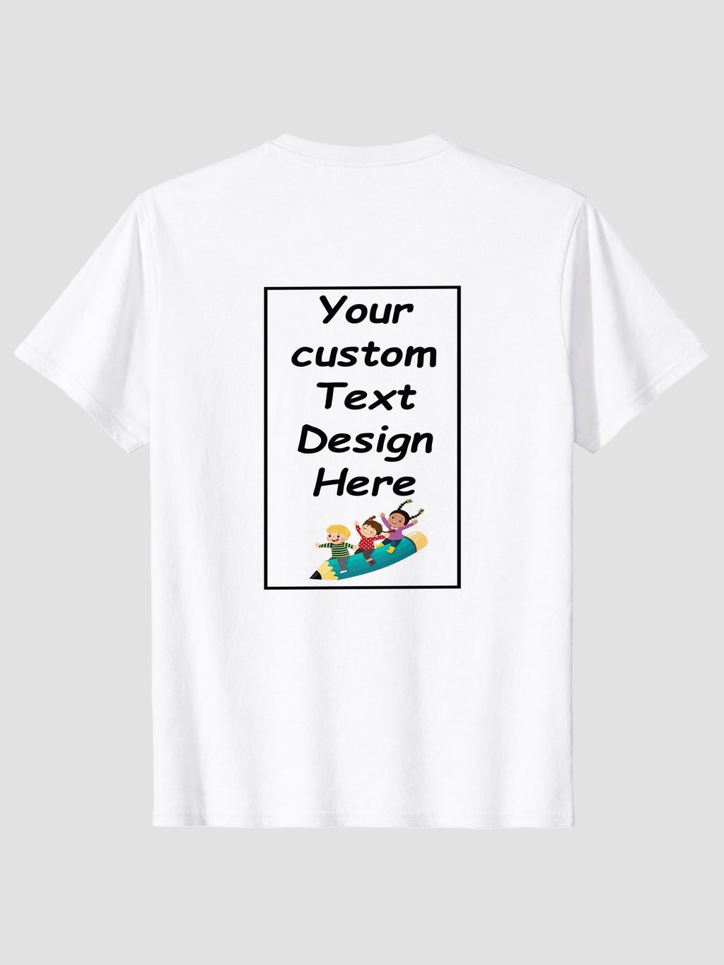 Boys-Custom-Printed-T-Shirt-Personalised-Text-Design-Tee-for-Kids-CTRB3