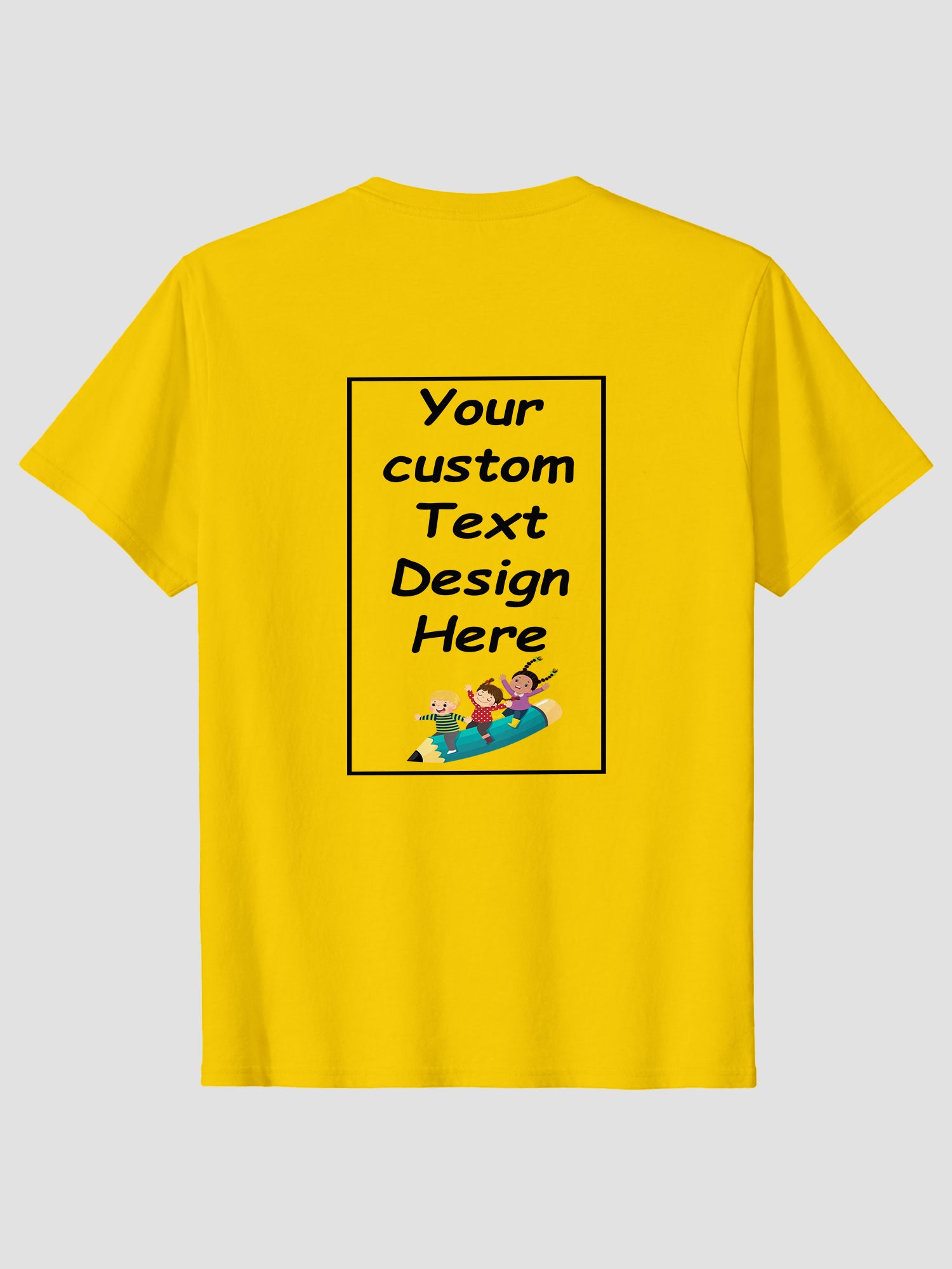 Boys-Custom-Printed-T-Shirt-Personalised-Text-Design-Tee-for-Kids-CTRB3