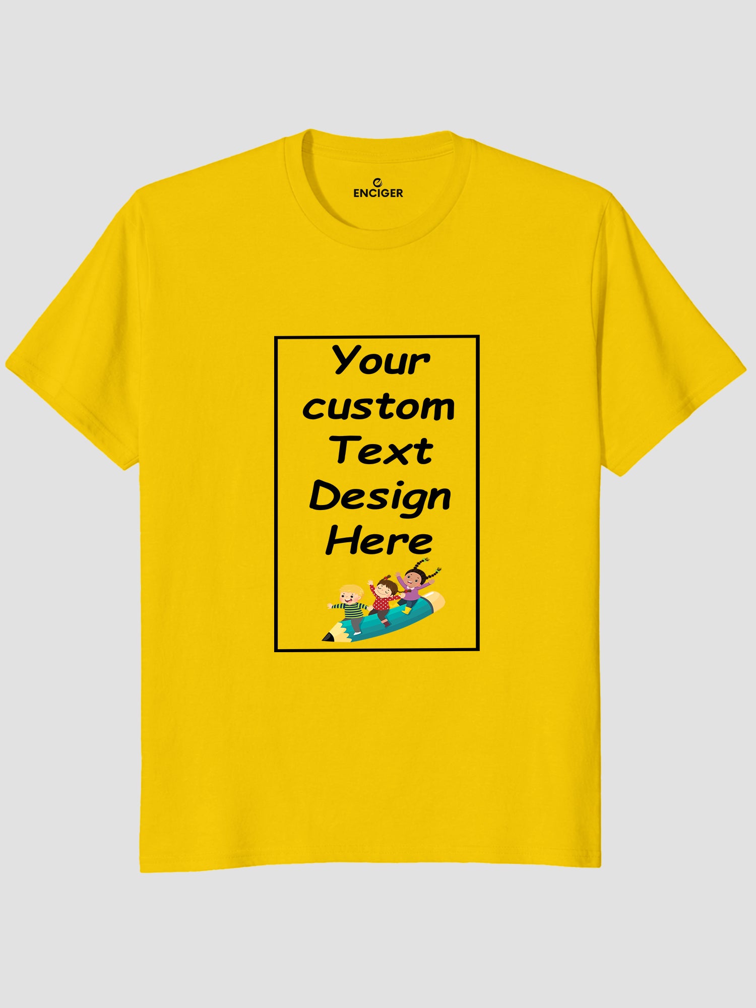 Boys-Custom-Printed-T-Shirt-Personalised-Text-Design-Tee-for-Kids-CTRB3