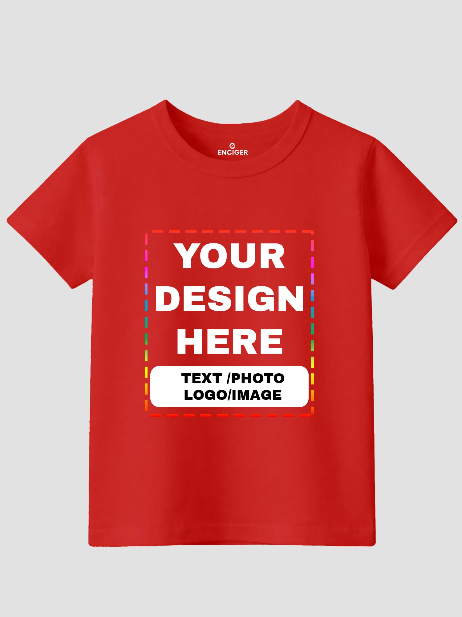 Girls-Custom-Printed-T-Shirt-Personalised-Text,-Photo-or-Logo-CTRG3