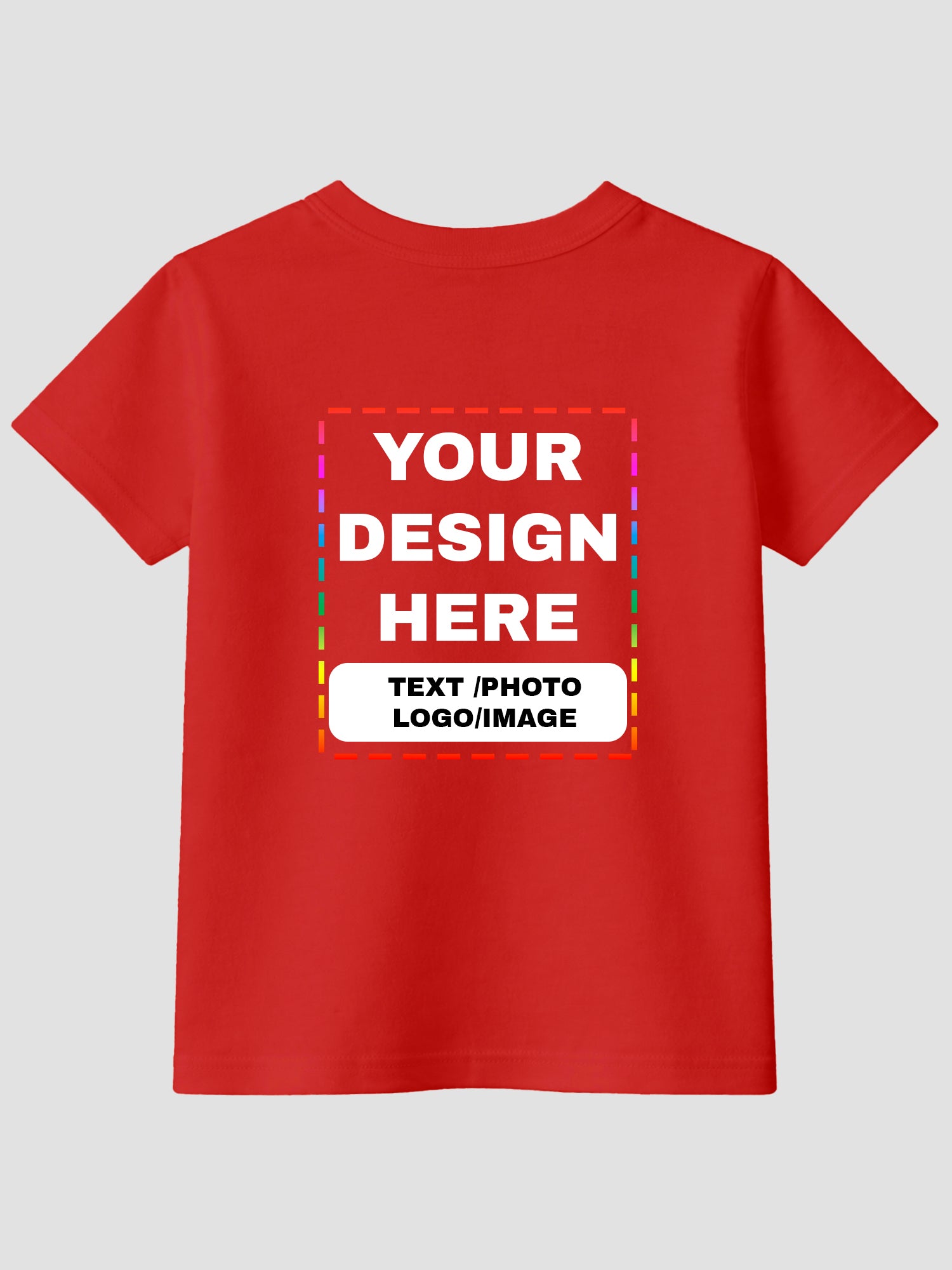 Girls-Custom-Printed-T-Shirt-Personalised-Text,-Photo-or-Logo-CTRG3