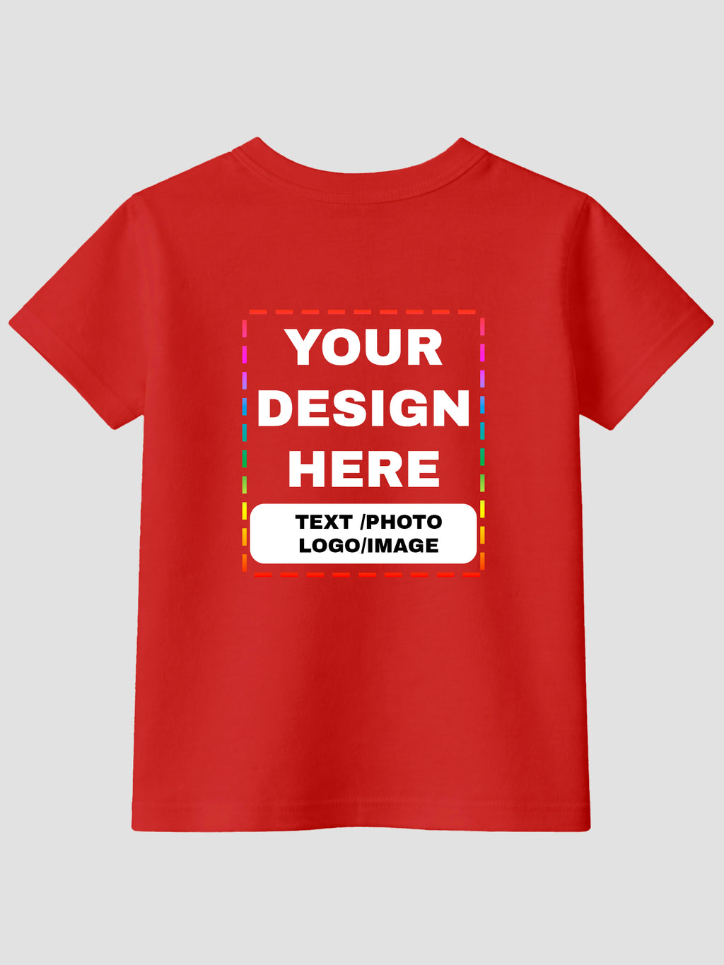 Girls-Custom-Printed-T-Shirt-Personalised-Text,-Photo-or-Logo-CTRG3