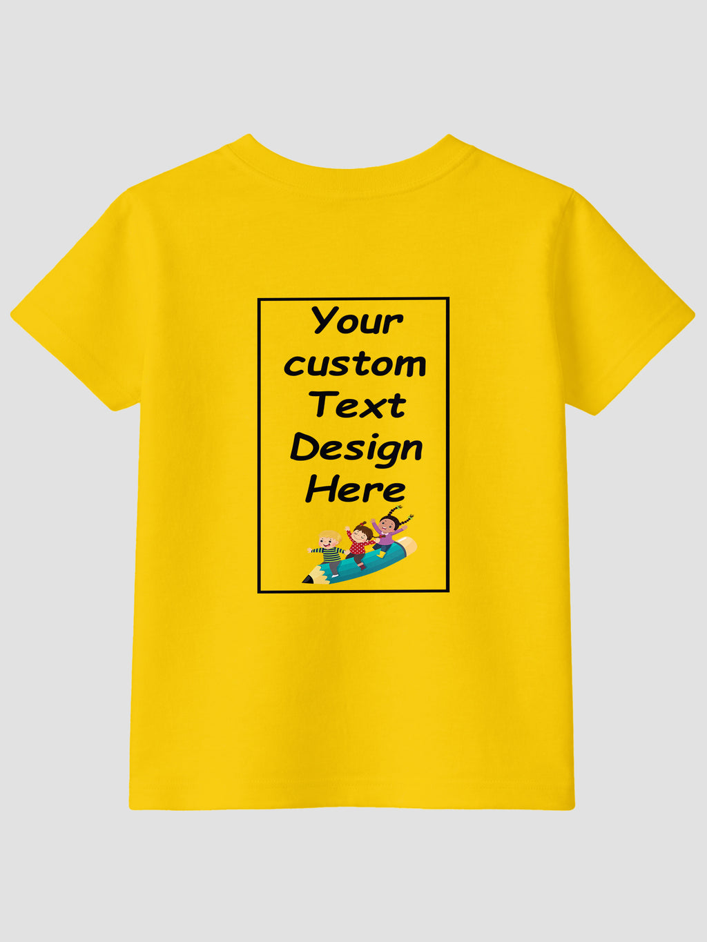 Girls-Custom-Printed-T-Shirt-Front-Back-Personalised-Design-CTRG4