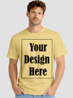 Men Custom Printed T Shirt Front & Back Print Personalized Design