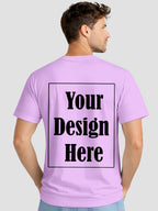 Men Custom Printed T Shirt Front & Back Print Personalized Design
