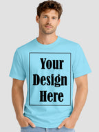 Men Custom Printed T Shirt Front & Back Print Personalized Design