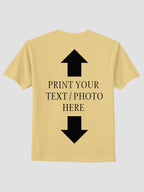 Men Custom Printed T Shirt Personalized Text & Photo Print
