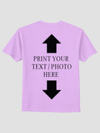 Men Custom Printed T Shirt Personalized Text & Photo Print