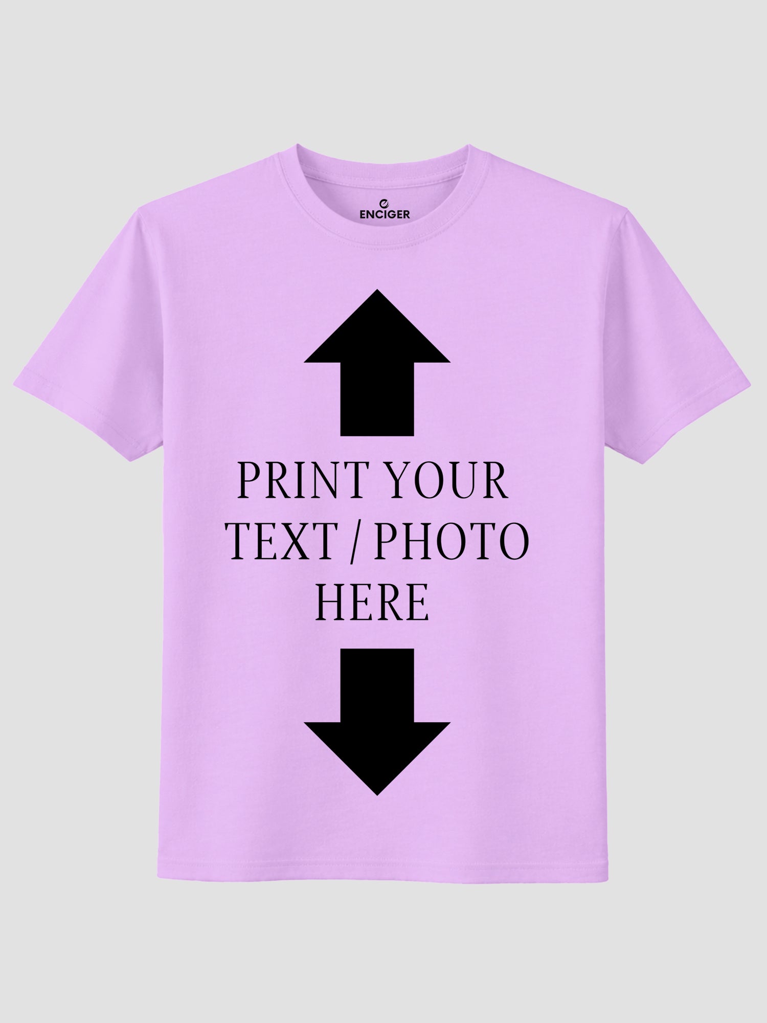 Men Custom Printed T Shirt Personalized Text & Photo Print