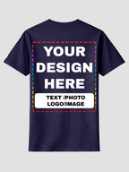 Men Custom Printed T Shirt Personalized Text Photo Logo Image
