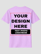 Men Custom Printed T Shirt Personalized Text Photo Logo Image