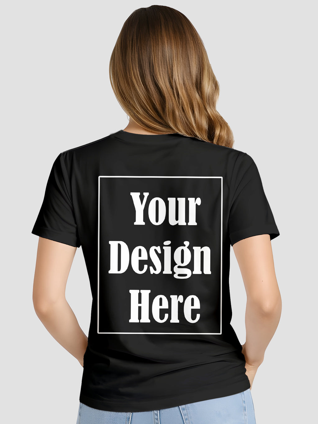 Women Custom Printed T Shirt Personalized Design