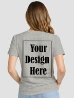 Women Custom Printed T Shirt Personalized Design