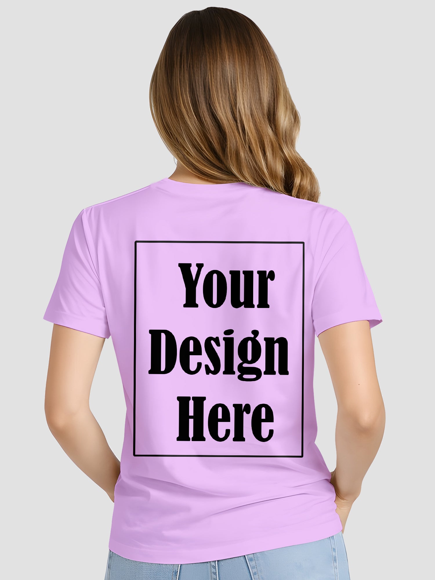 Women Custom Printed T Shirt Personalized Design