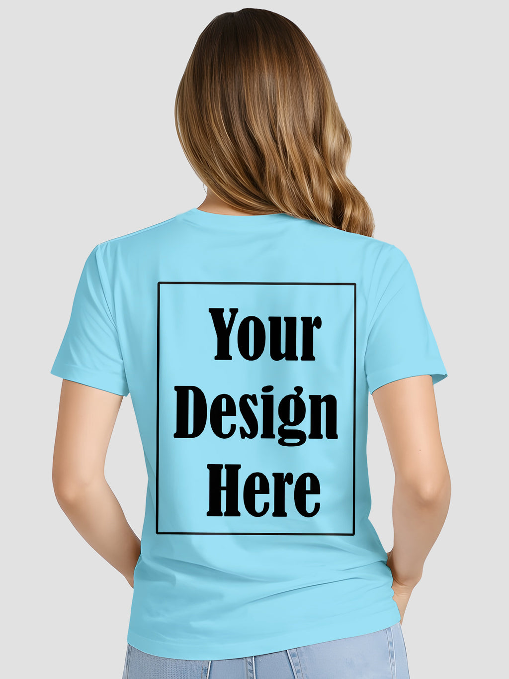 Women Custom Printed T Shirt Personalized Design