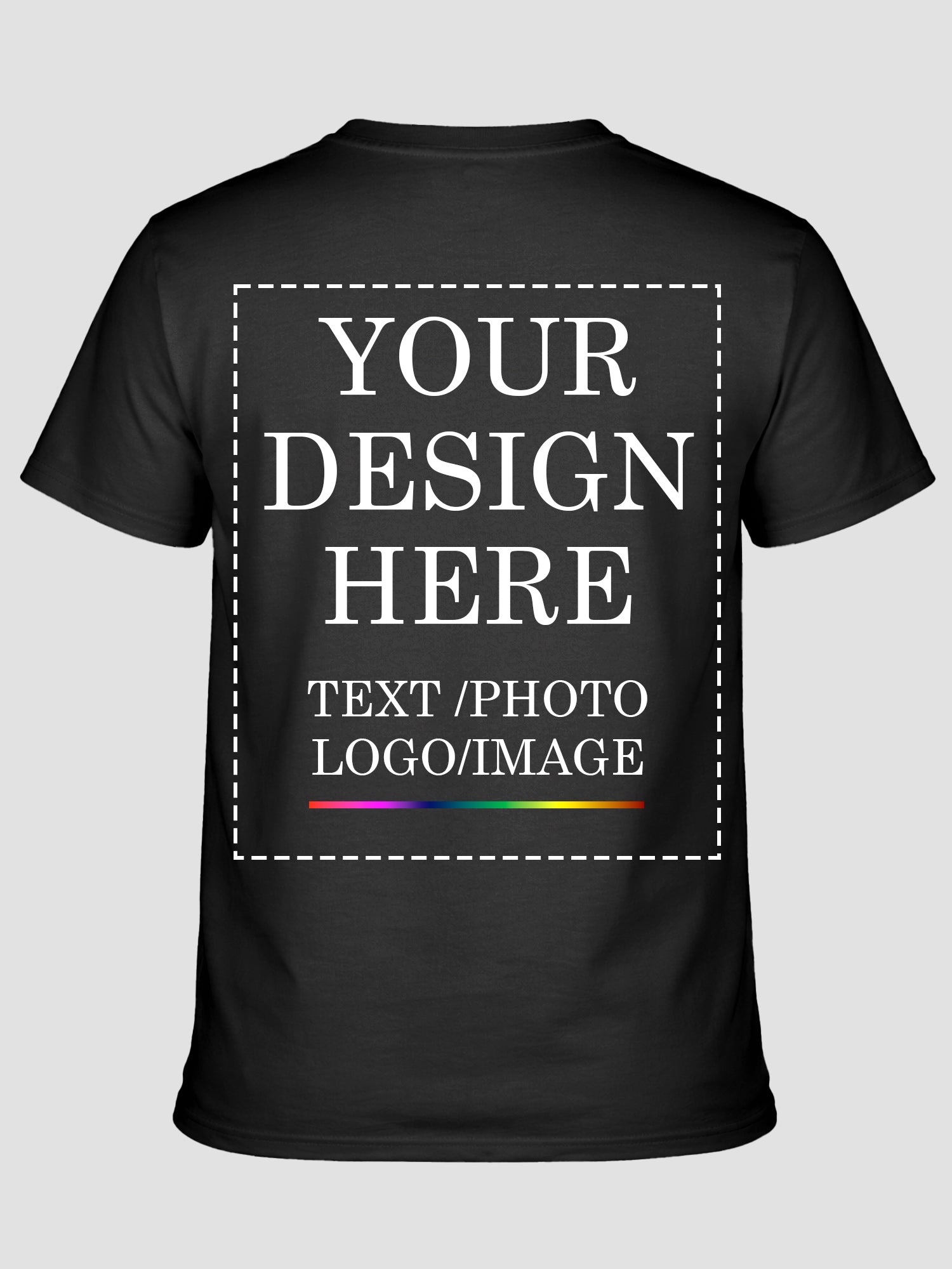 Women Custom Printed T Shirt Personalised Text Photo Logo Design