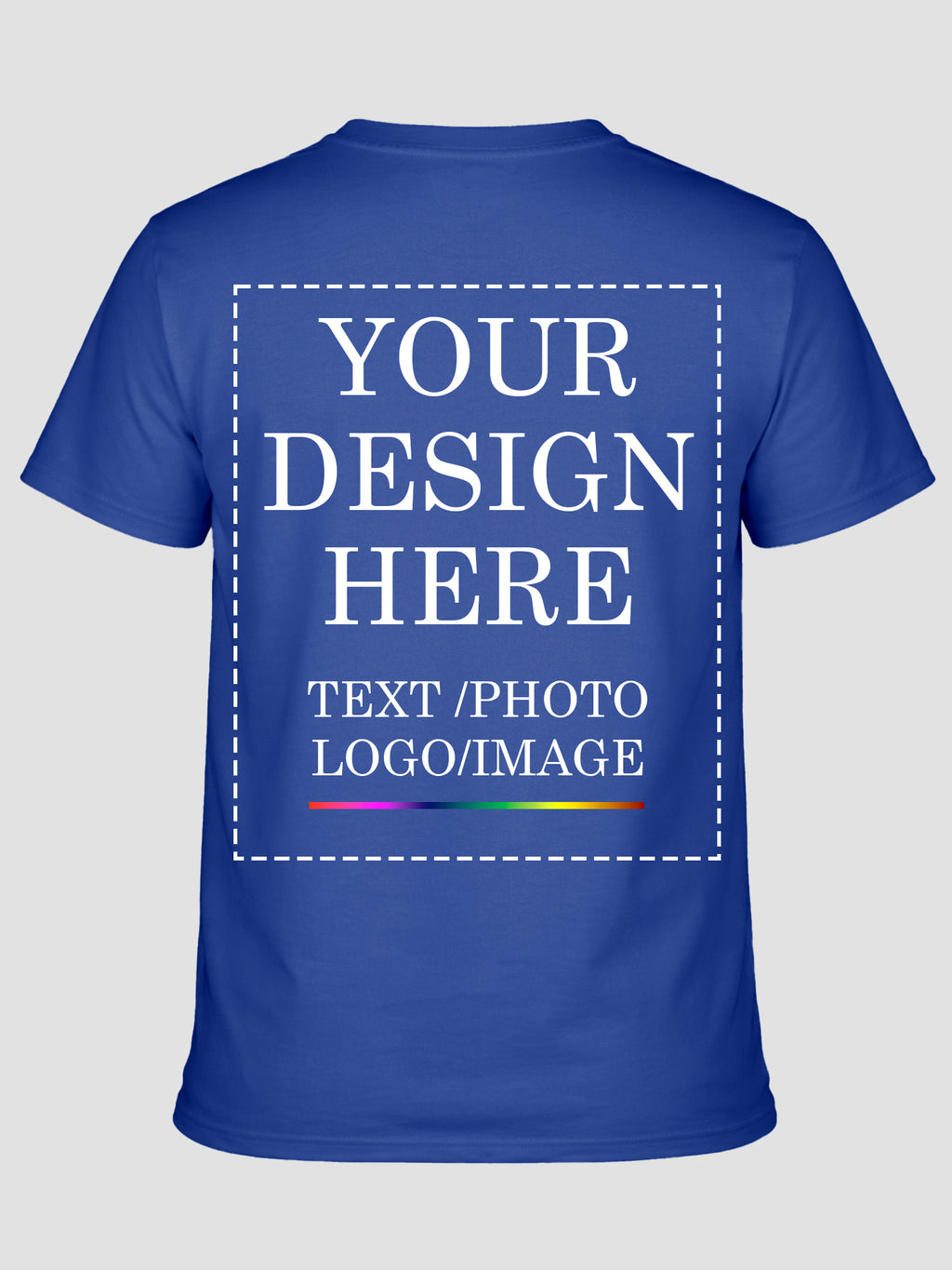 Women Custom Printed T Shirt Personalised Text Photo Logo Design