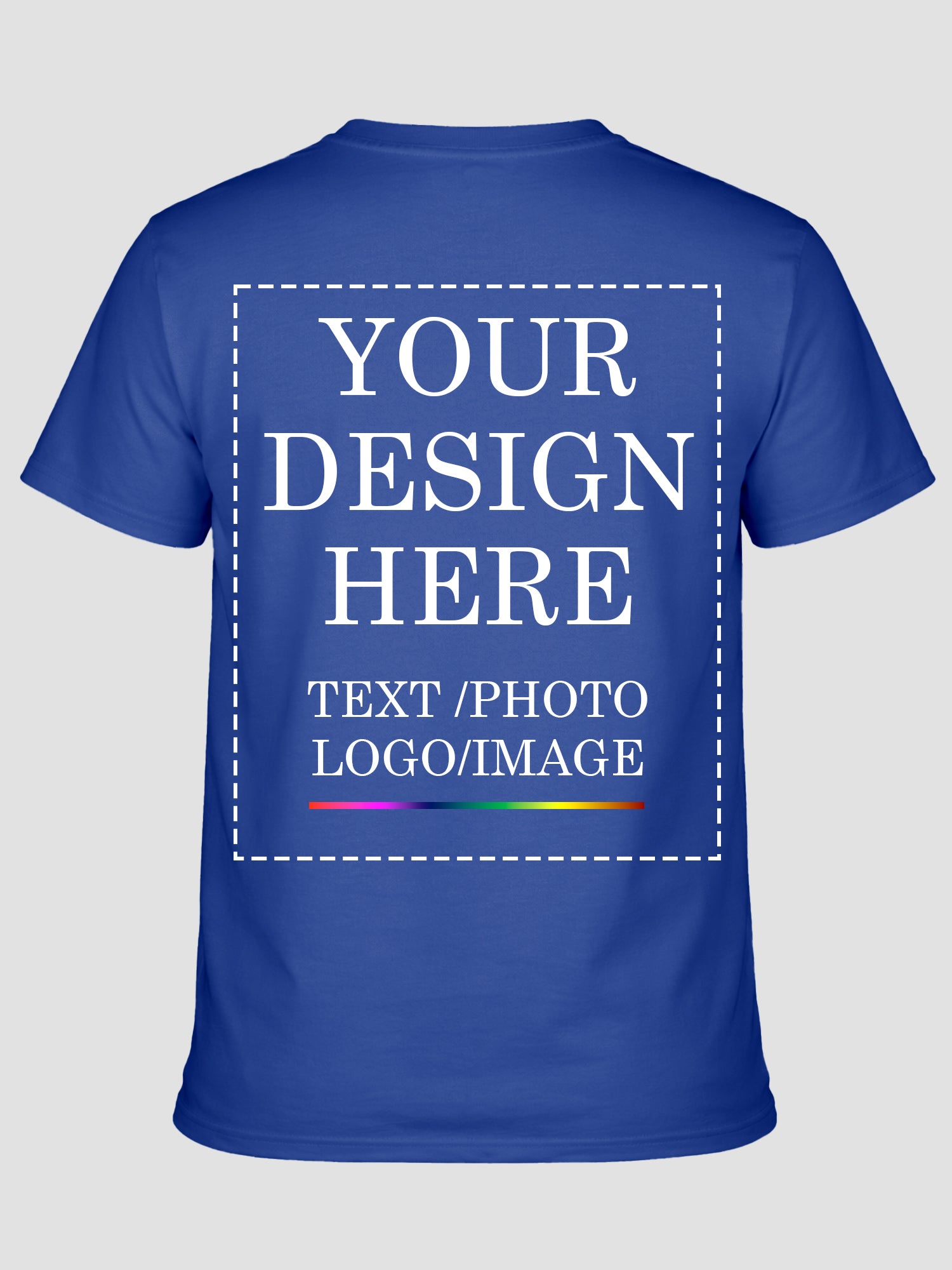 Women Custom Printed T Shirt Personalised Text Photo Logo Design