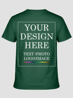 Women Custom Printed T Shirt Personalised Text Photo Logo Design