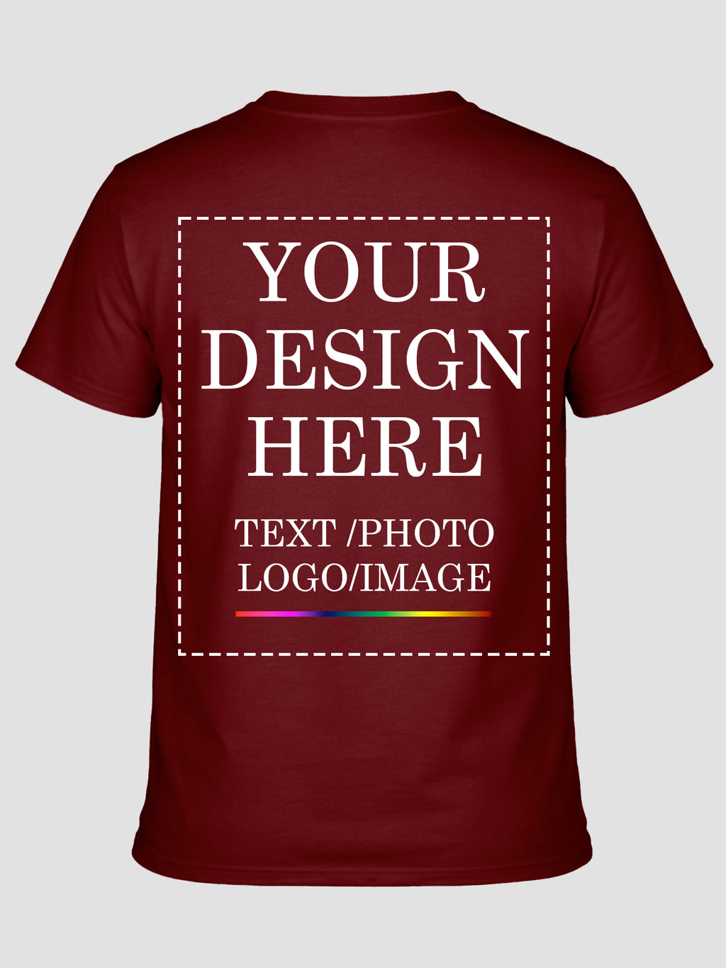Women Custom Printed T Shirt Personalised Text Photo Logo Design