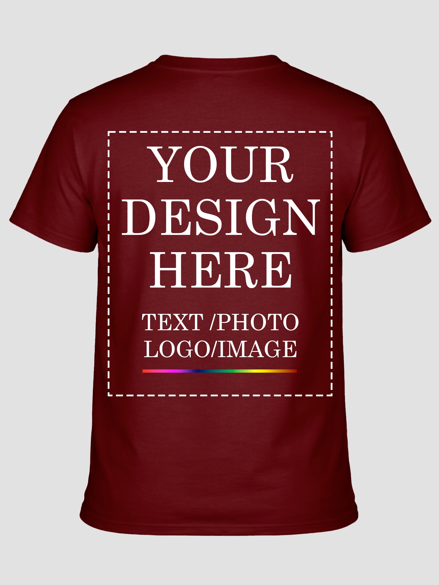 Women Custom Printed T Shirt Personalised Text Photo Logo Design