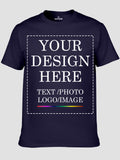 Women Custom Printed T Shirt Personalised Text Photo Logo Design