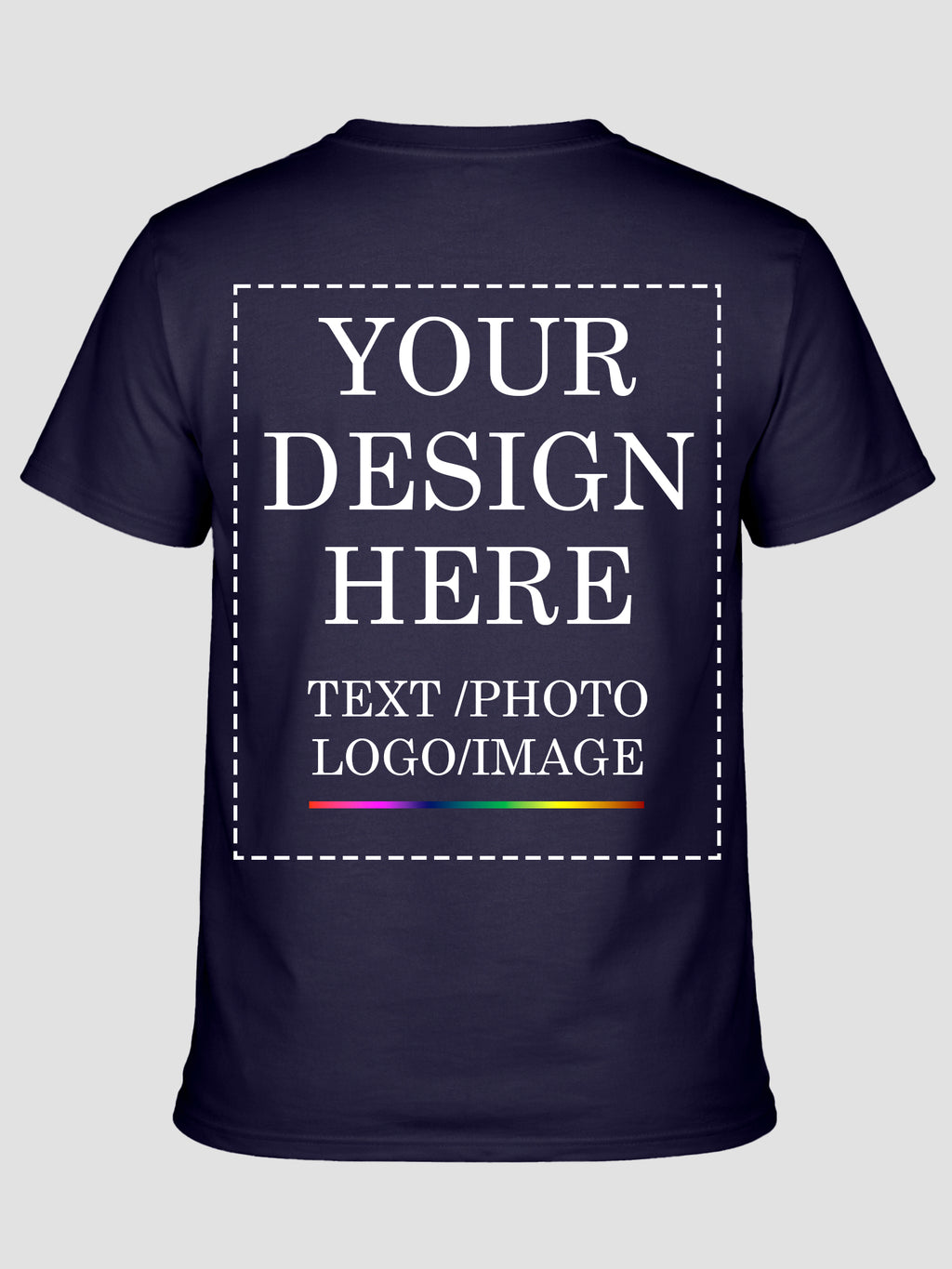 Women Custom Printed T Shirt Personalised Text Photo Logo Design