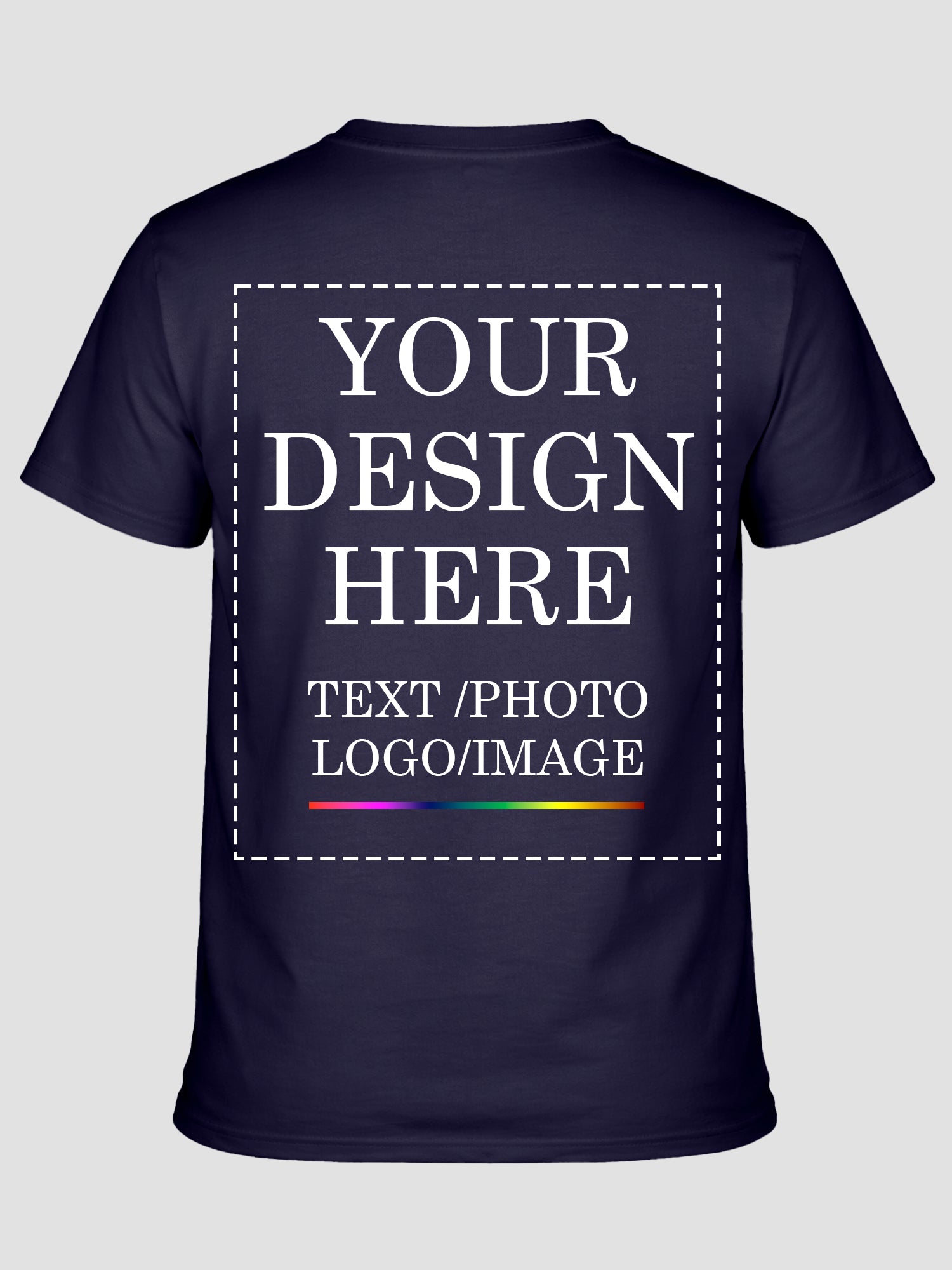 Women Custom Printed T Shirt Personalised Text Photo Logo Design