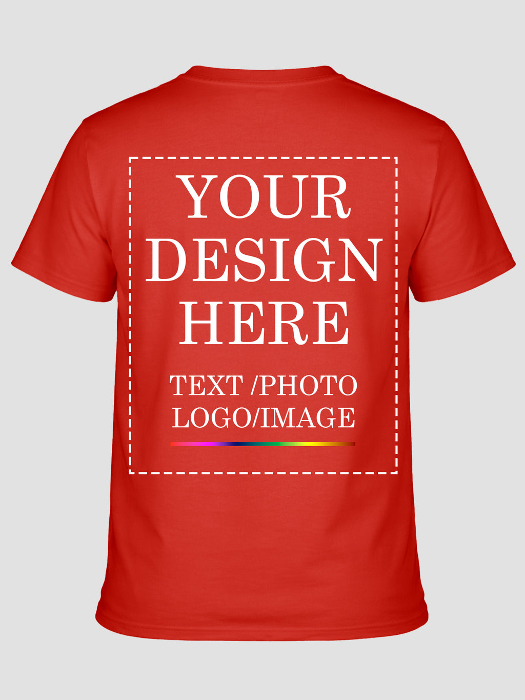 Women Custom Printed T Shirt Personalised Text Photo Logo Design