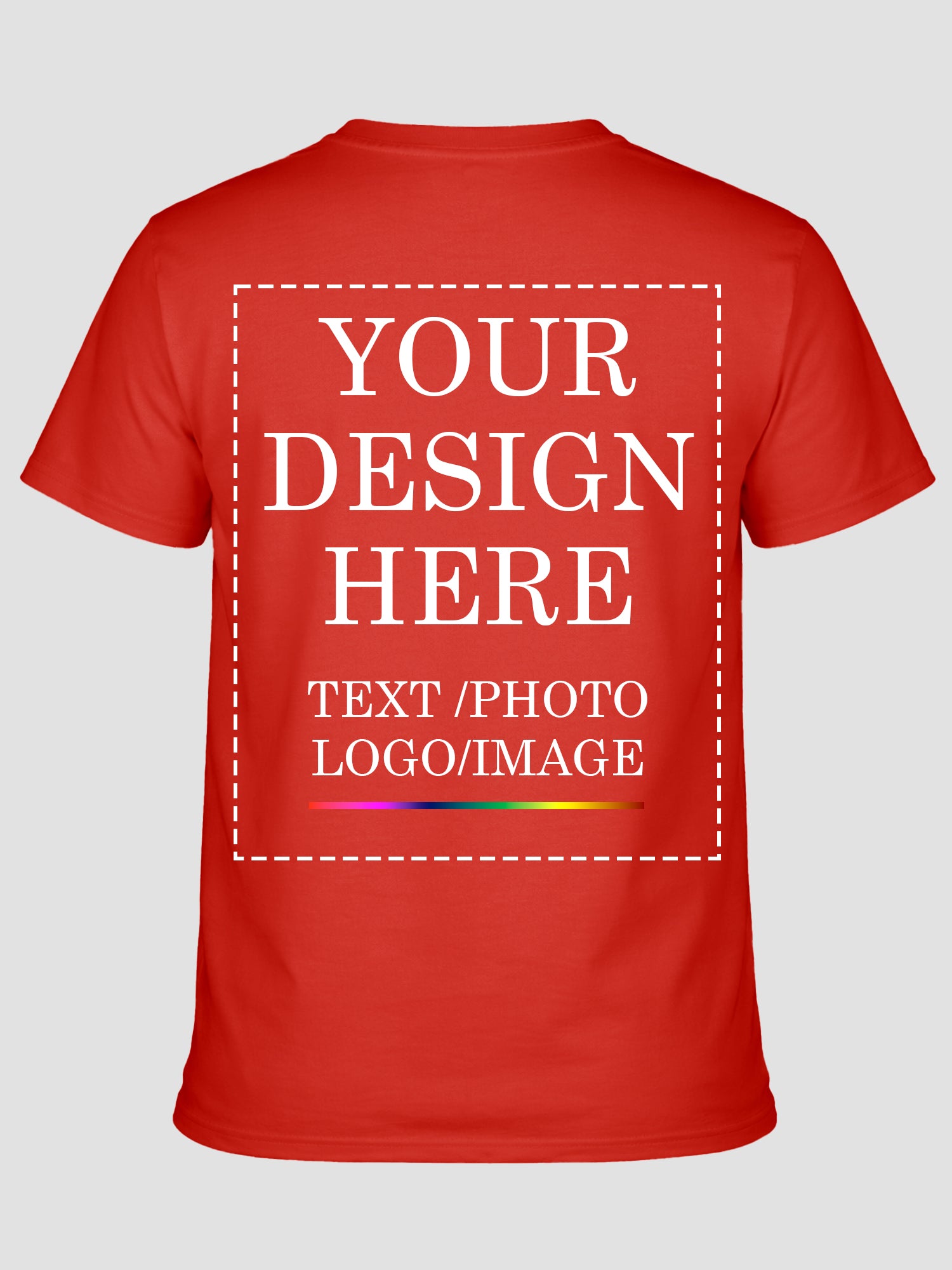 Women Custom Printed T Shirt Personalised Text Photo Logo Design