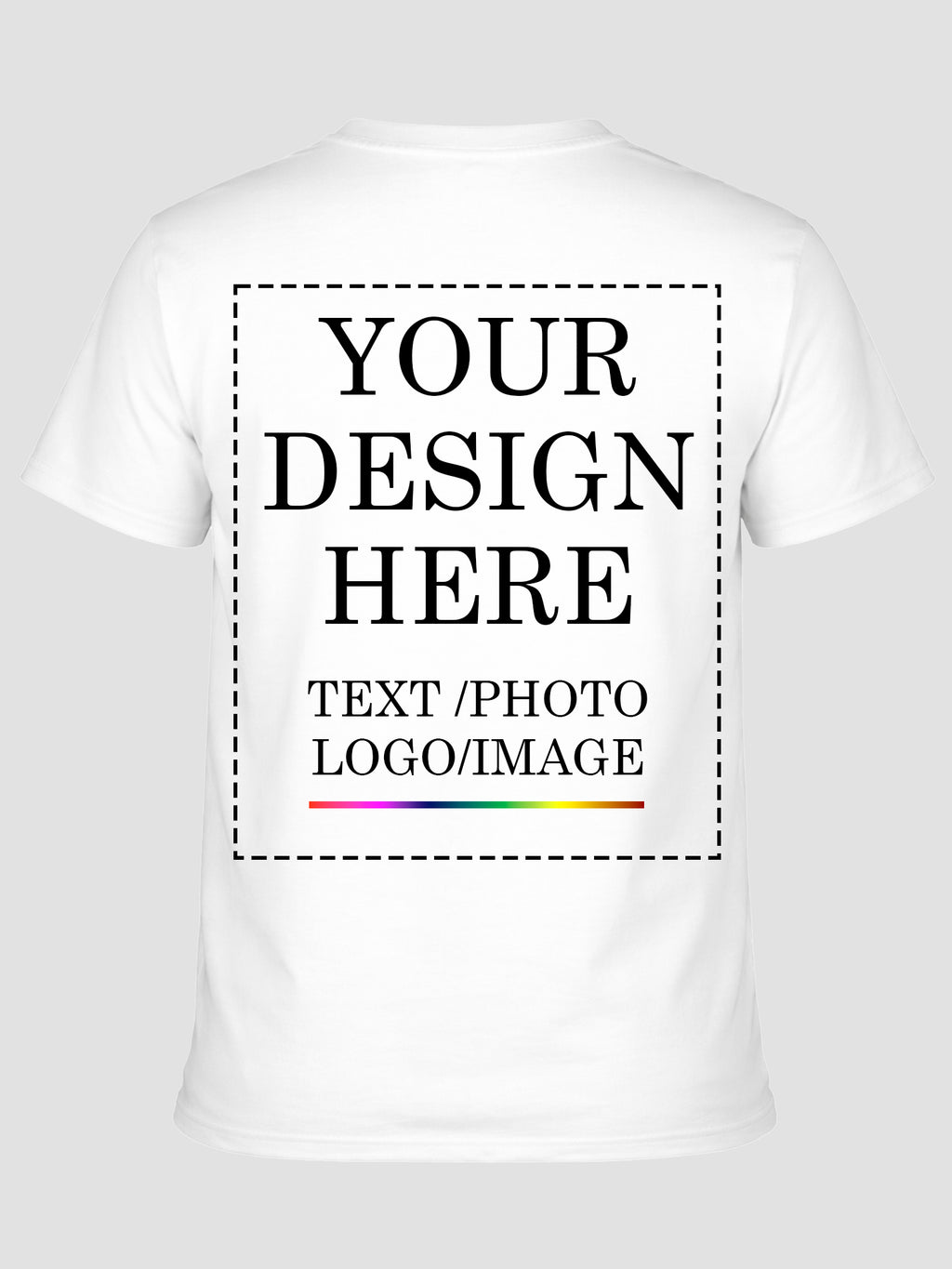 Women Custom Printed T Shirt Personalised Text Photo Logo Design