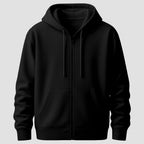 Mens Custom Zip Up Hoodie Personalized Front Back Print