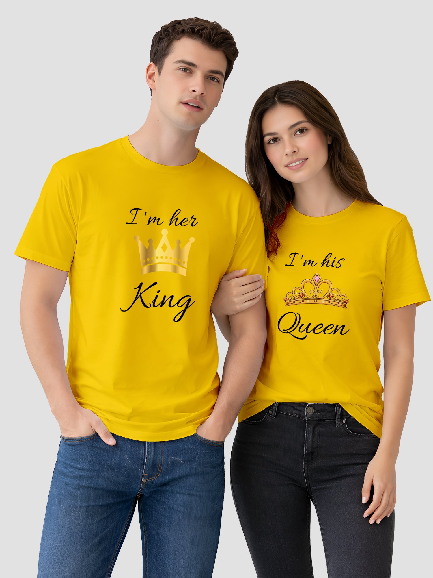 Couple Matching T-Shirts for Men & Women-CMT1