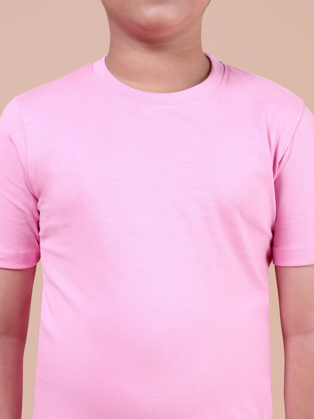 Kids-Plain-Cotton-T-Shirt-Round-Neck-Casual-Everyday-Wear-Top