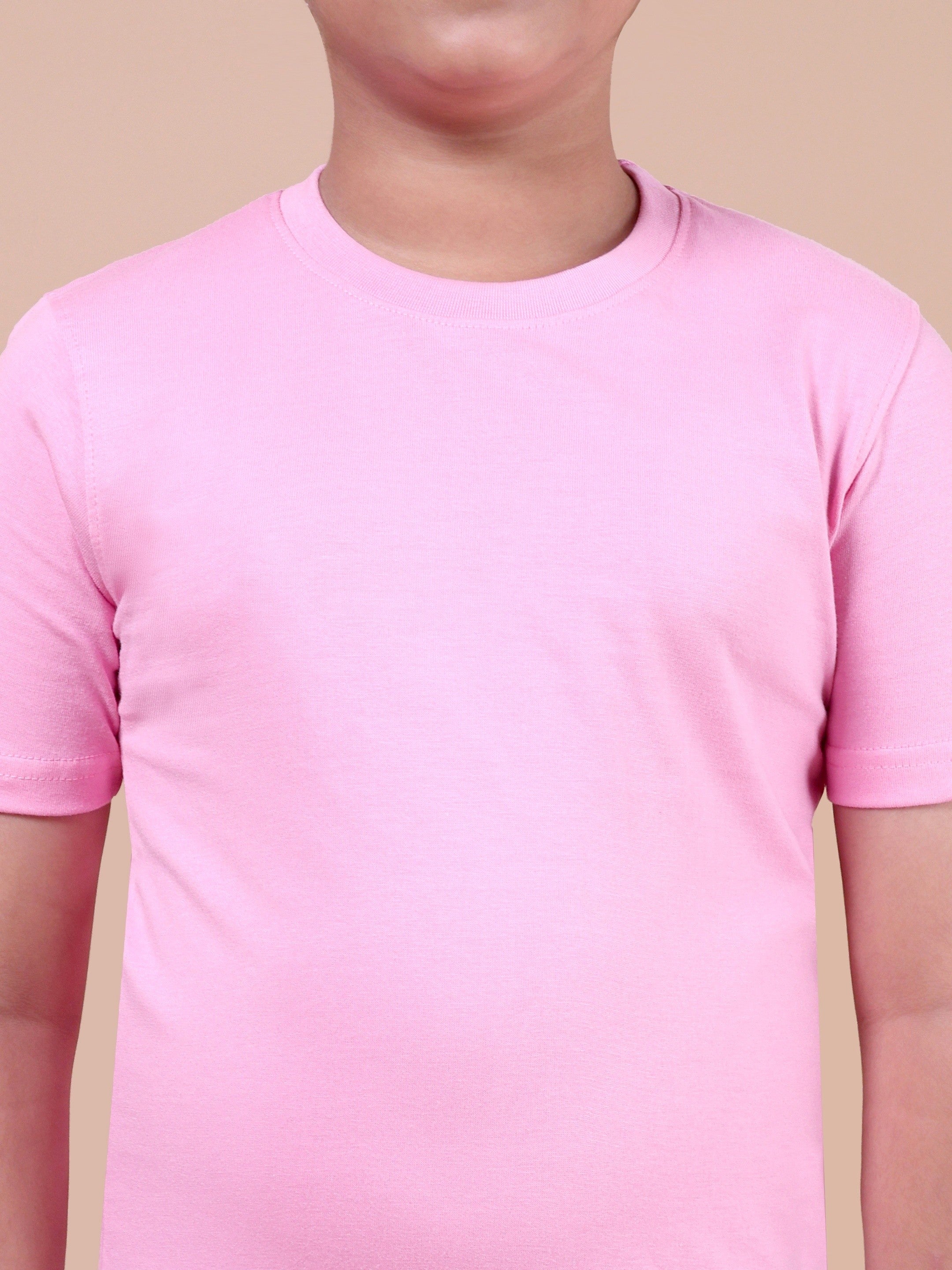 Kids-Plain-Cotton-T-Shirt-Round-Neck-Casual-Everyday-Wear-Top