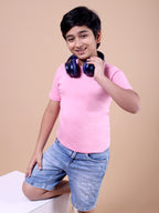 Kids-Plain-Cotton-T-Shirt-Round-Neck-Casual-Everyday-Wear-Top