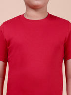Kids-Plain-Cotton-T-Shirt-Round-Neck-Casual-Everyday-Wear-Top