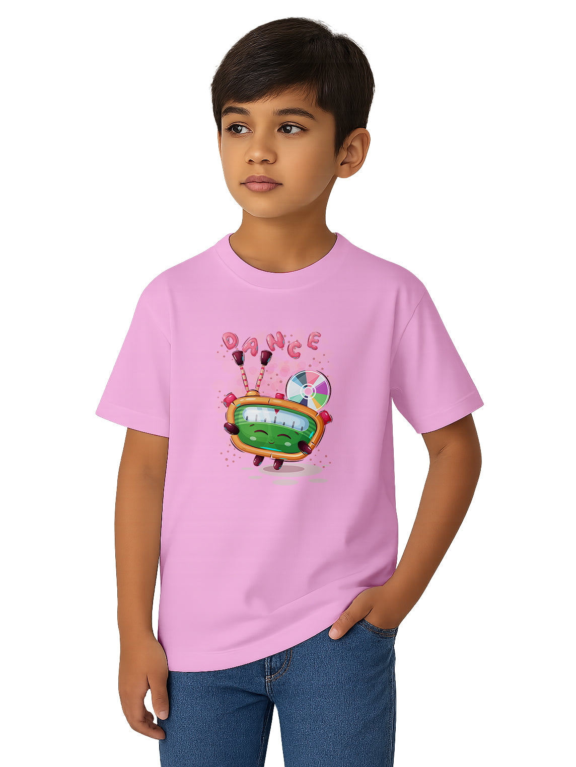 Kids-Soft-Cotton-Graphic-Printed-Regular-Fit-T-Shirt-for-Daily-Wear-KPT6-Pink