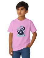 Kids-Cotton-Graphic-Print-Casual-Regular-Fit-T-Shirt-for-Boys-and-Girls-KPT9-Pink