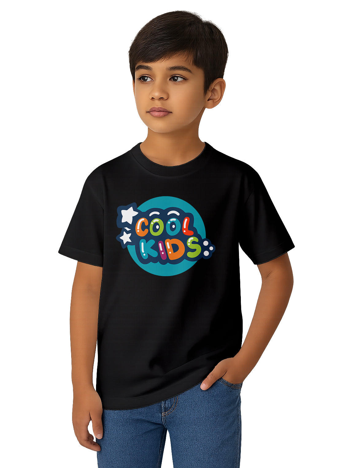 Kids-Cotton-Printed-Graphic-T-Shirt-for-Boys-and-Girls-KPT12-Black