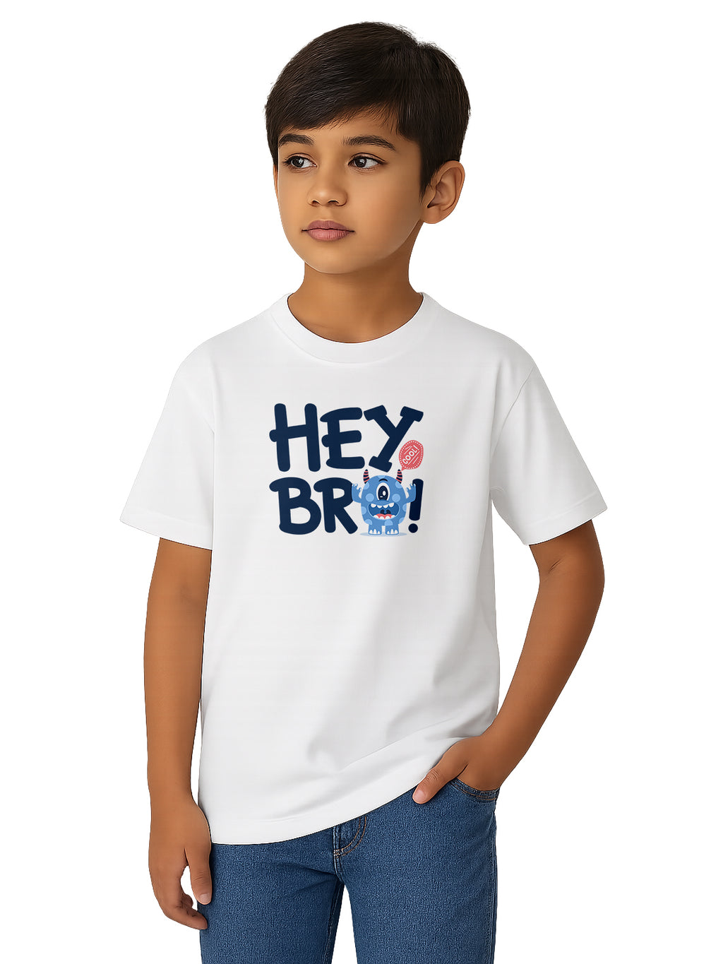 Unisex-Kids-Graphic-Printed-Cotton-T-Shirt-Ideal-for-Play-and-Gifting-KPT17-White