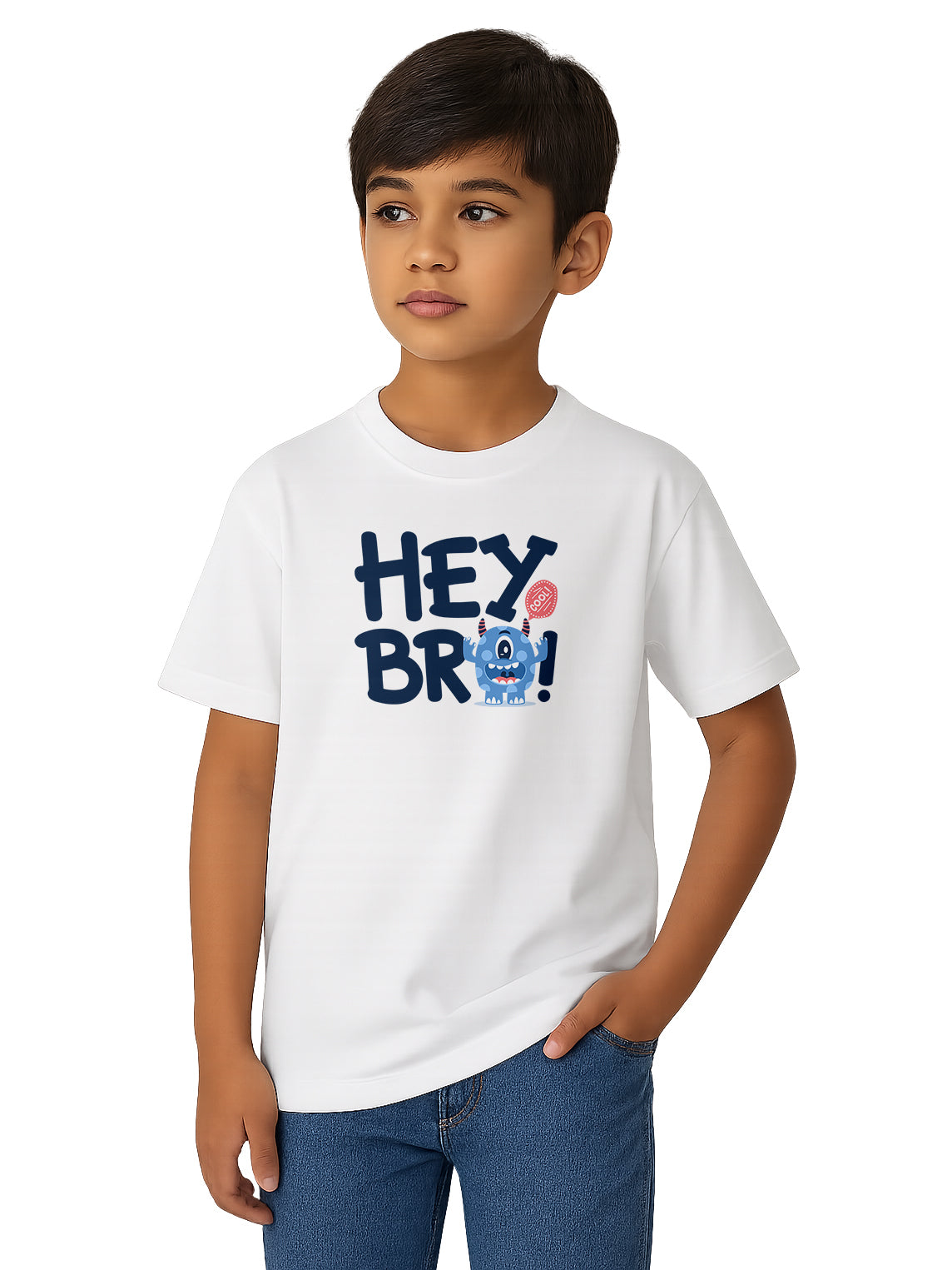 Unisex-Kids-Graphic-Printed-Cotton-T-Shirt-Ideal-for-Play-and-Gifting-KPT17-White