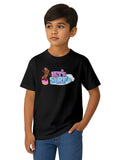 Kids-Cotton-Soft-Graphic-Breathable-Playwear-T-Shirt-for-Boys-and-Girls-KPT20-Black