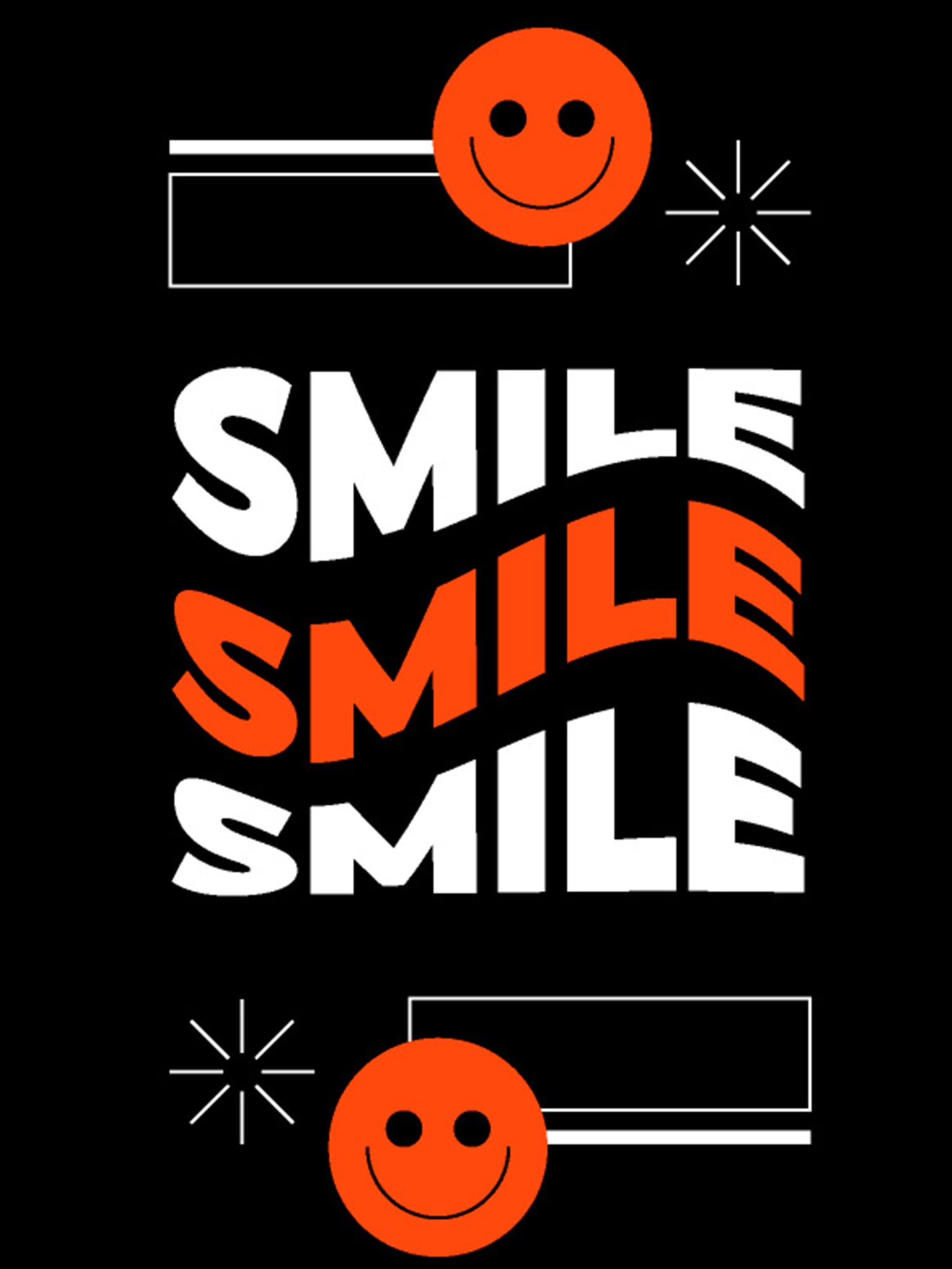 Mens-Graphic-Hoodie-with-Smile-Design-and-Kangaroo-Pocket-MPH2