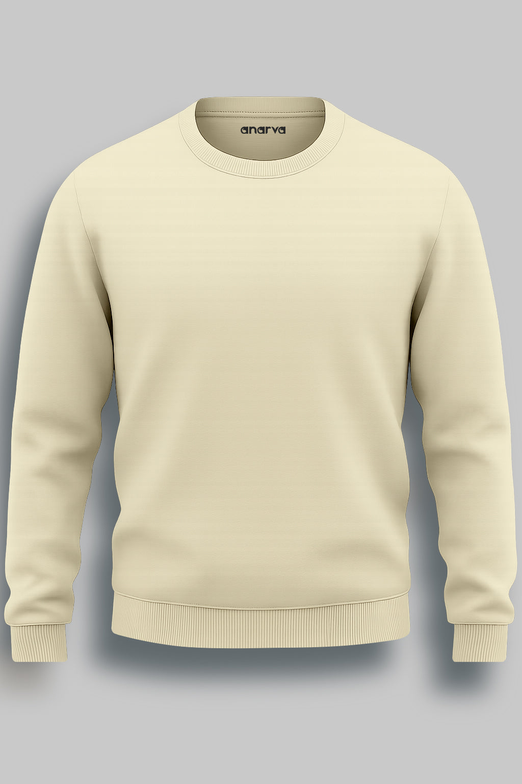 Mens-Regular-Fit-Cotton-Fleece-Casual-Stylish-Long-Sleeve-Sweatshirt