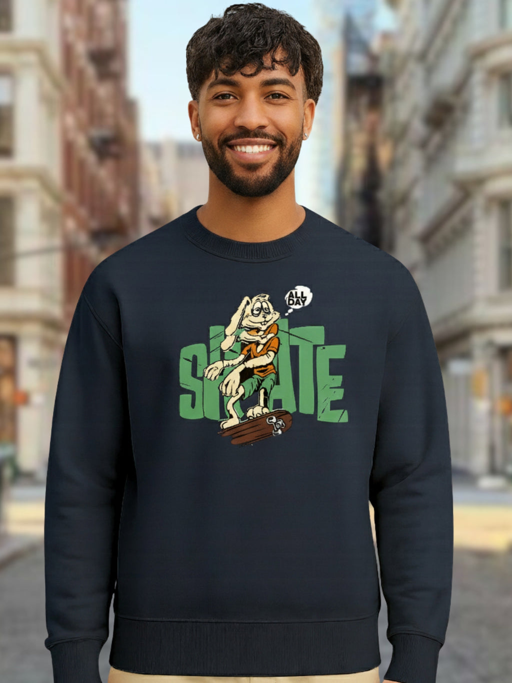 Mens-Trendy-Skate-Print-Long-Sleeve-Crew-Neck-Casual-Streetwear-Sweatshirt-MPS1