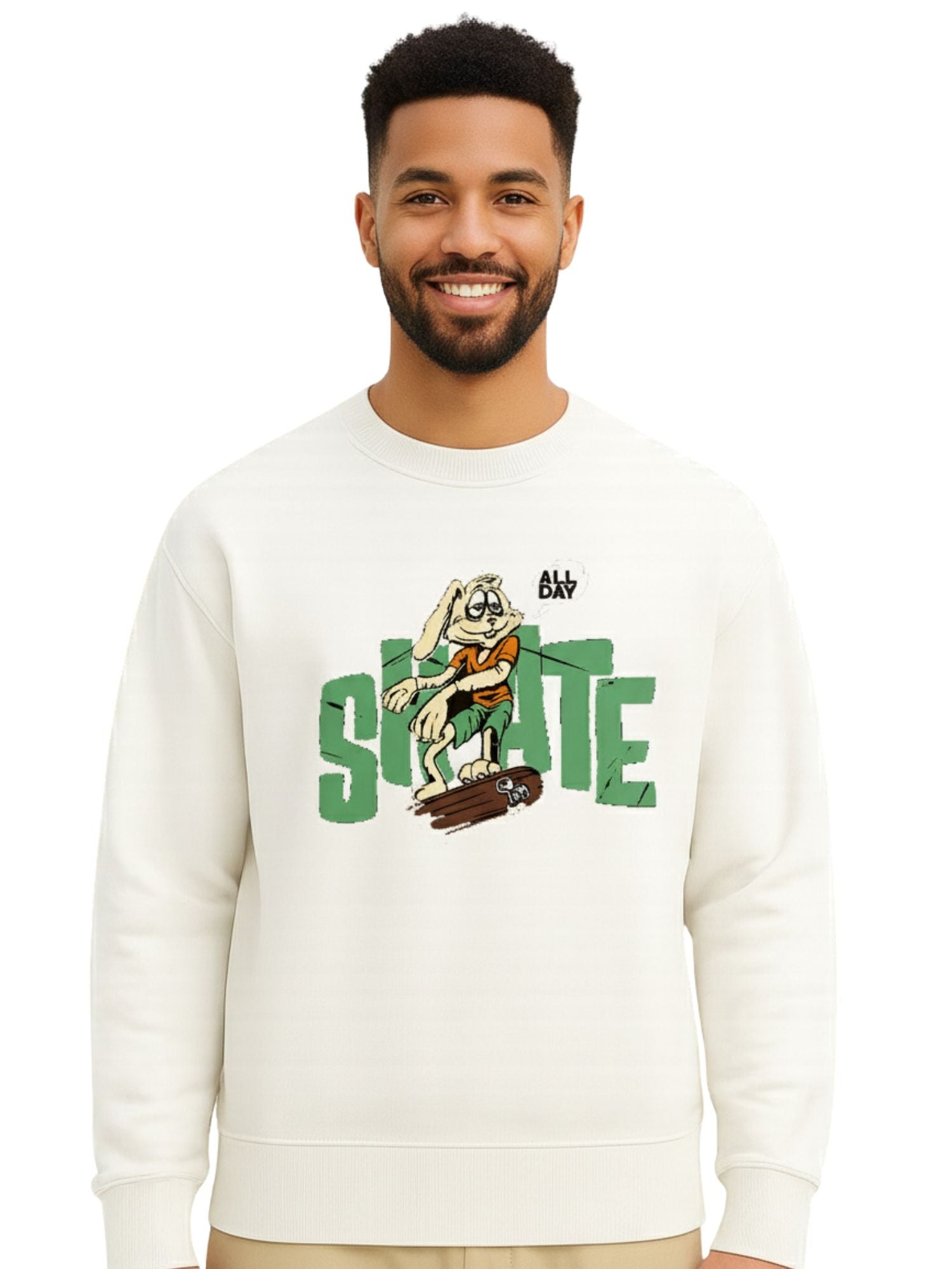 Mens-Trendy-Skate-Print-Long-Sleeve-Crew-Neck-Casual-Streetwear-Sweatshirt-MPS1